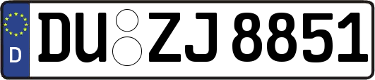 DU-ZJ8851