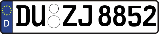 DU-ZJ8852