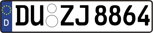 DU-ZJ8864