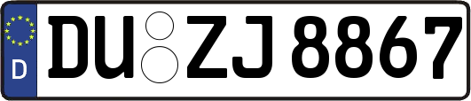 DU-ZJ8867