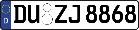 DU-ZJ8868