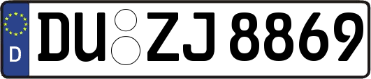 DU-ZJ8869