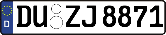 DU-ZJ8871
