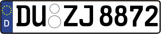DU-ZJ8872