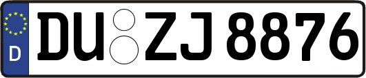 DU-ZJ8876