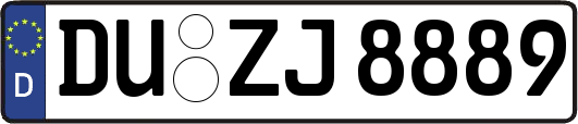 DU-ZJ8889
