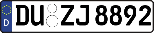 DU-ZJ8892