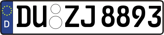 DU-ZJ8893