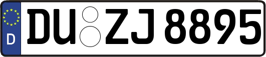 DU-ZJ8895