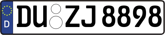 DU-ZJ8898