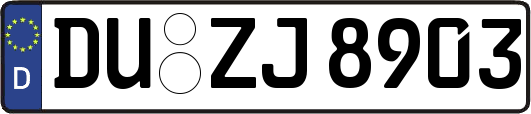 DU-ZJ8903
