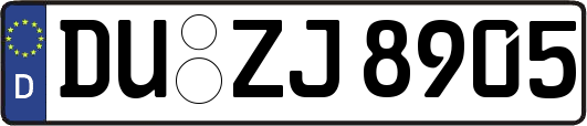 DU-ZJ8905
