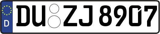 DU-ZJ8907