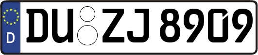 DU-ZJ8909