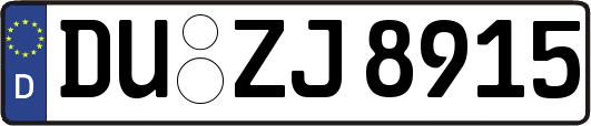 DU-ZJ8915