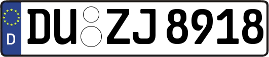 DU-ZJ8918