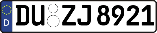 DU-ZJ8921