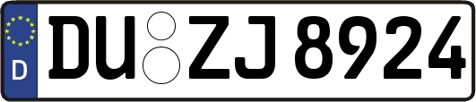 DU-ZJ8924