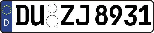 DU-ZJ8931