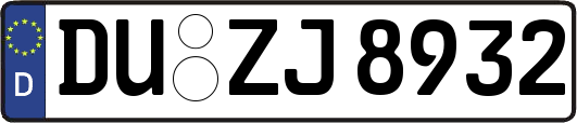 DU-ZJ8932