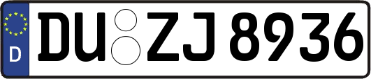 DU-ZJ8936
