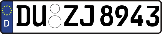 DU-ZJ8943