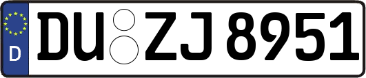 DU-ZJ8951