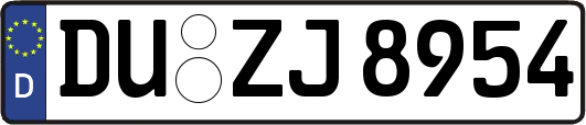 DU-ZJ8954