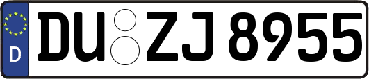 DU-ZJ8955