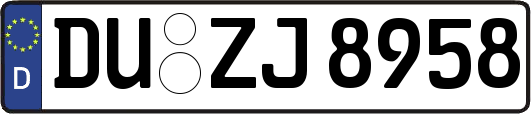 DU-ZJ8958