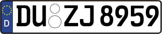 DU-ZJ8959