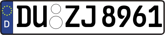 DU-ZJ8961