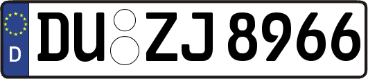 DU-ZJ8966