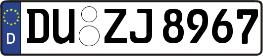 DU-ZJ8967