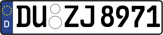 DU-ZJ8971
