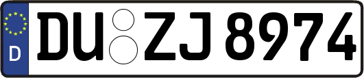 DU-ZJ8974
