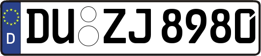 DU-ZJ8980