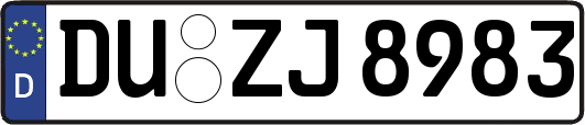 DU-ZJ8983