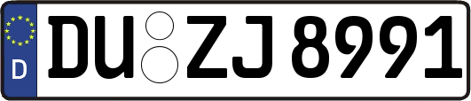 DU-ZJ8991