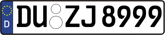 DU-ZJ8999