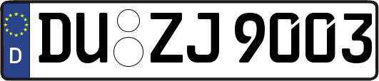 DU-ZJ9003