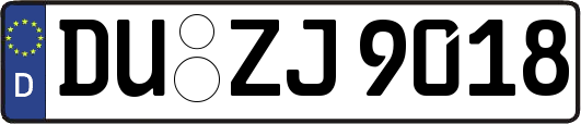 DU-ZJ9018