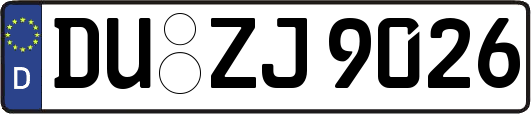 DU-ZJ9026