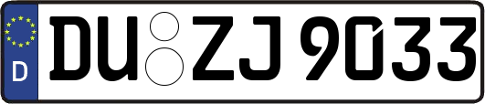 DU-ZJ9033