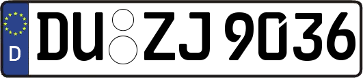 DU-ZJ9036