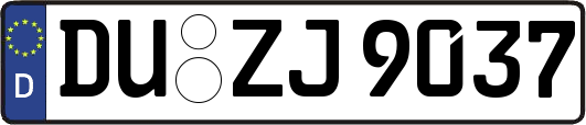 DU-ZJ9037