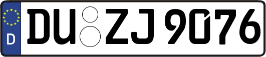 DU-ZJ9076