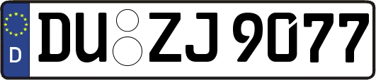 DU-ZJ9077