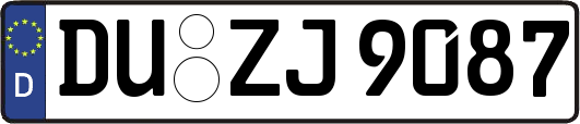 DU-ZJ9087