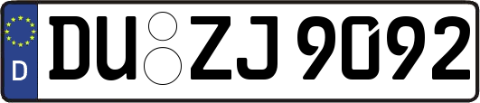 DU-ZJ9092